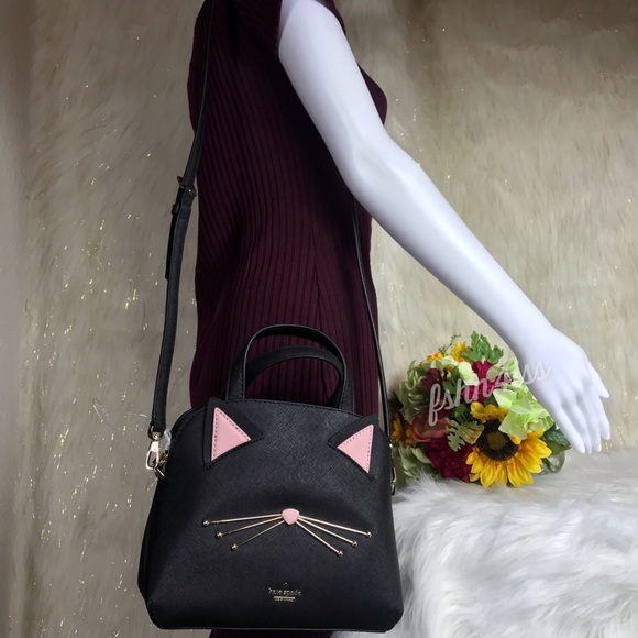 KATE SPADE CAT’S MEOW SMALL LOTTIE SATCHEL - Picture 7 of 8